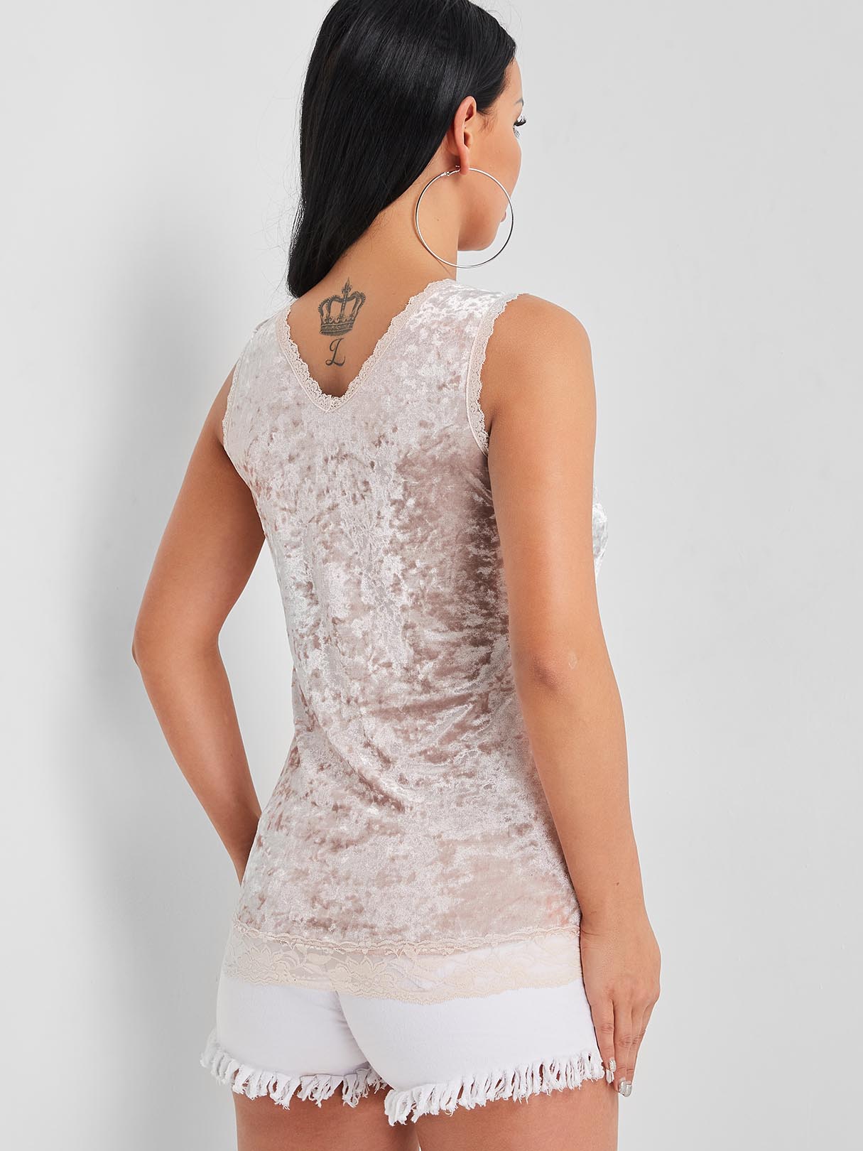 NEW FEELING Womens Pink Camis