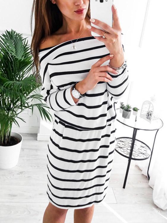 OEM Ladies Black Off The Shoulder Dresses