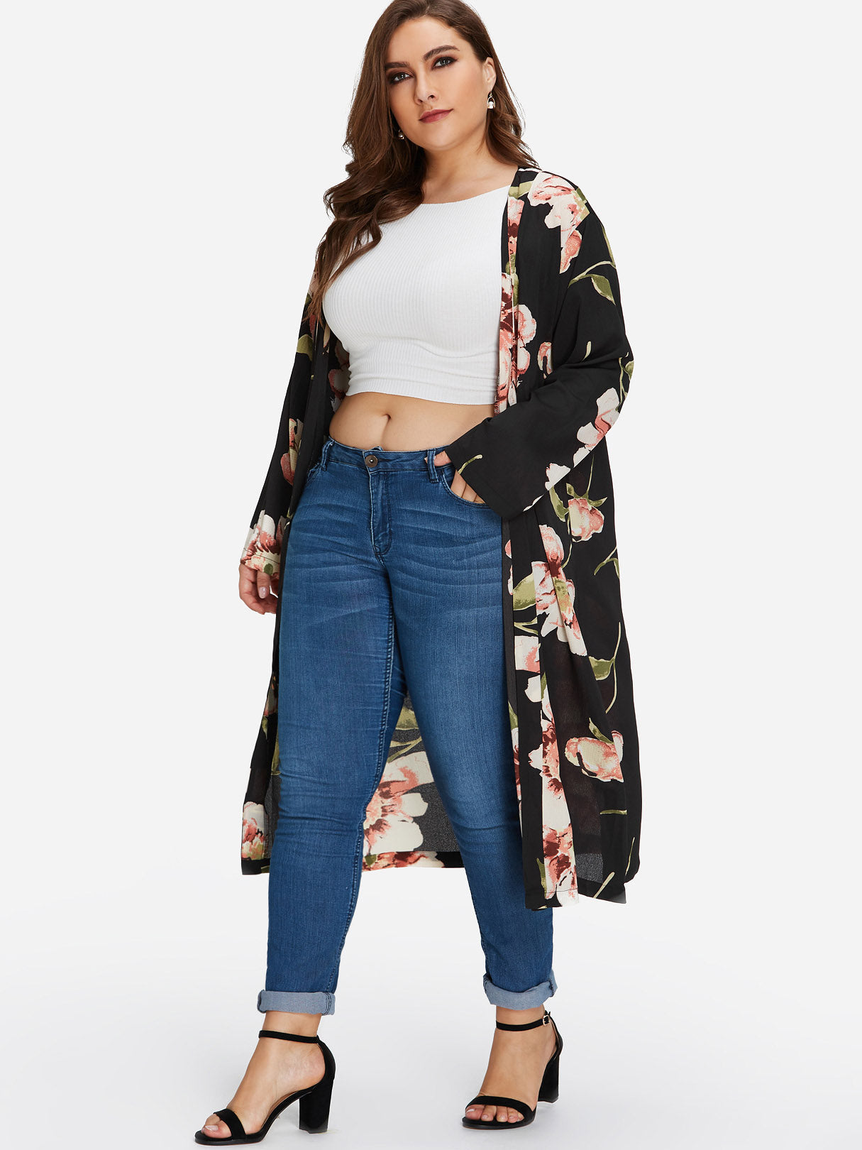 OEM Ladies Black Plus Size Coats & Jackets