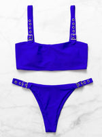 Wholesale Square Neck Two Piece Bikinis