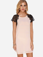 ODM Ladies Half Sleeve Casual Dress
