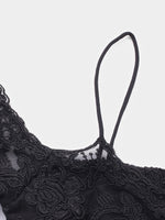 OEM ODM Short Black Wrap Dress