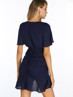 OEM Ladies Navy Mini Dresses