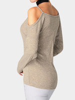 NEW FEELING Womens Khaki T-Shirts