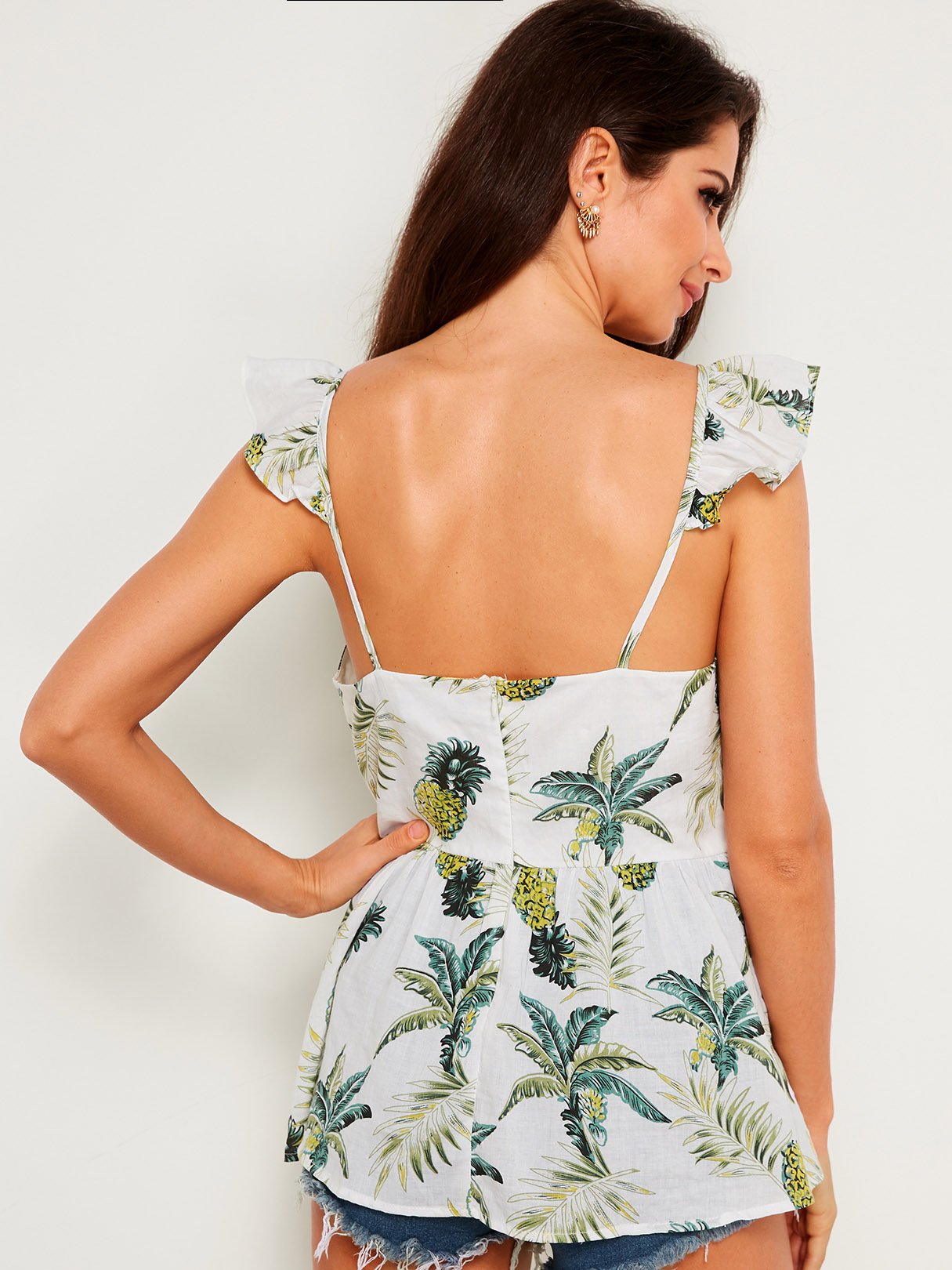 NEW FEELING Womens Floral Camis