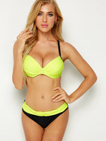 Custom Halter Top High Waisted Bikinis