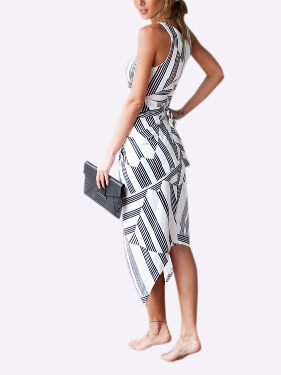 ODM Ladies Sleeveless Midi Dresses