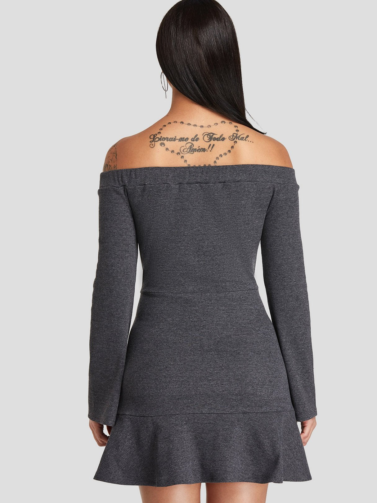 ODM Ladies Long Sleeve Dress