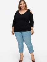 OEM ODM Womens Long Sleeve Plus Size Tops