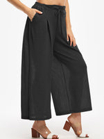 NEW FEELING Womens Black Plus Size Bottoms