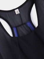 Ladies Black Choker Top