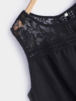 OEM Ladies Black Plus Size Tops