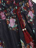 OEM Ladies Black Maxi Dresses