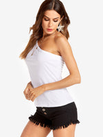 OEM Ladies White T-Shirts