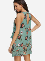 NEW FEELING Womens Green Camis