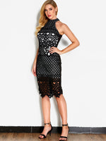 OEM ODM Womens Sleeveless Midi Dress
