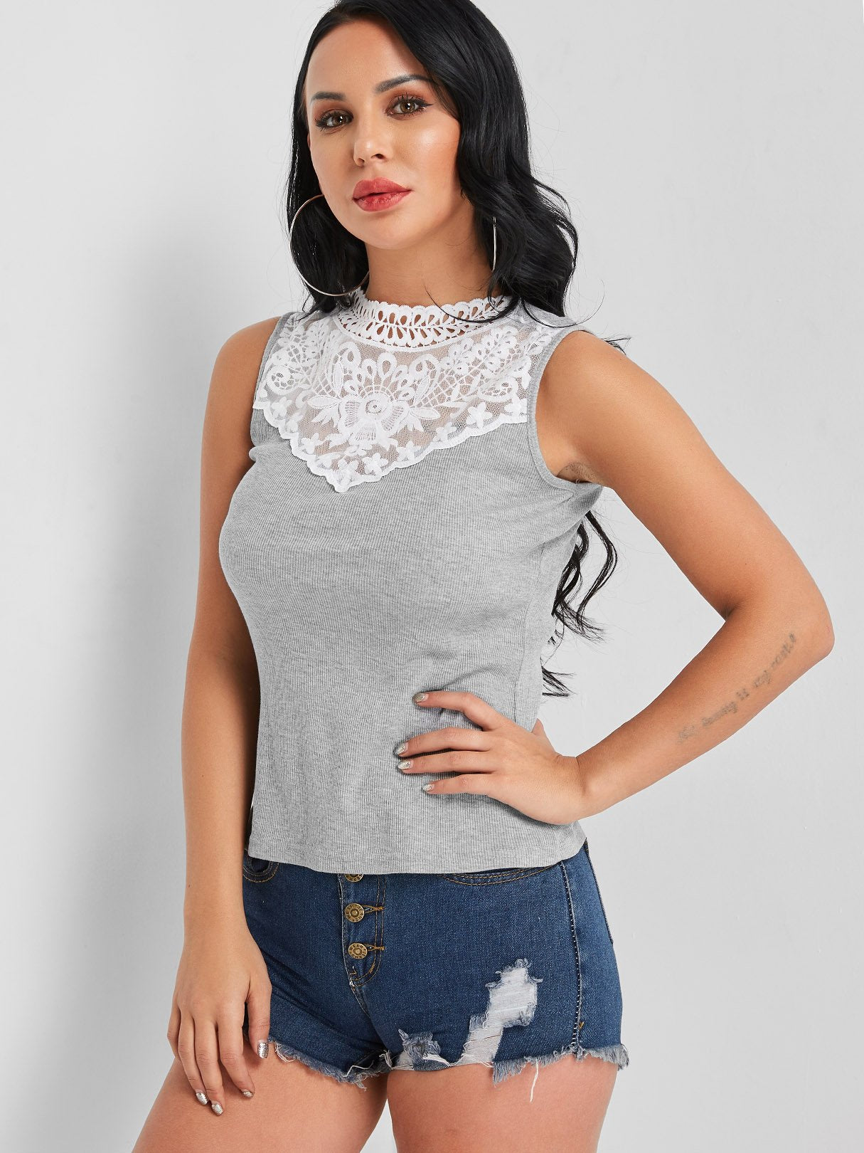 OEM Ladies Grey Camis