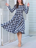 OEM ODM Womens Long Sleeve Casual Dress