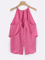 NEW FEELING Womens Rose Camis
