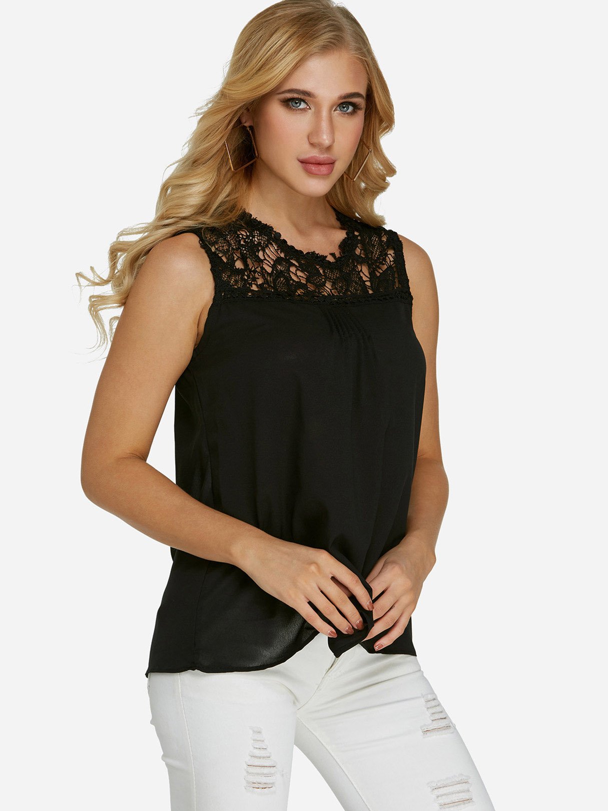 OEM Ladies Black Camis