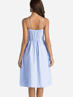 NEW FEELING Womens Blue Sexy Dresses