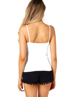 OEM ODM Womens White Camis