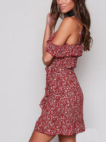 OEM Ladies Multi V-Neck Dresses