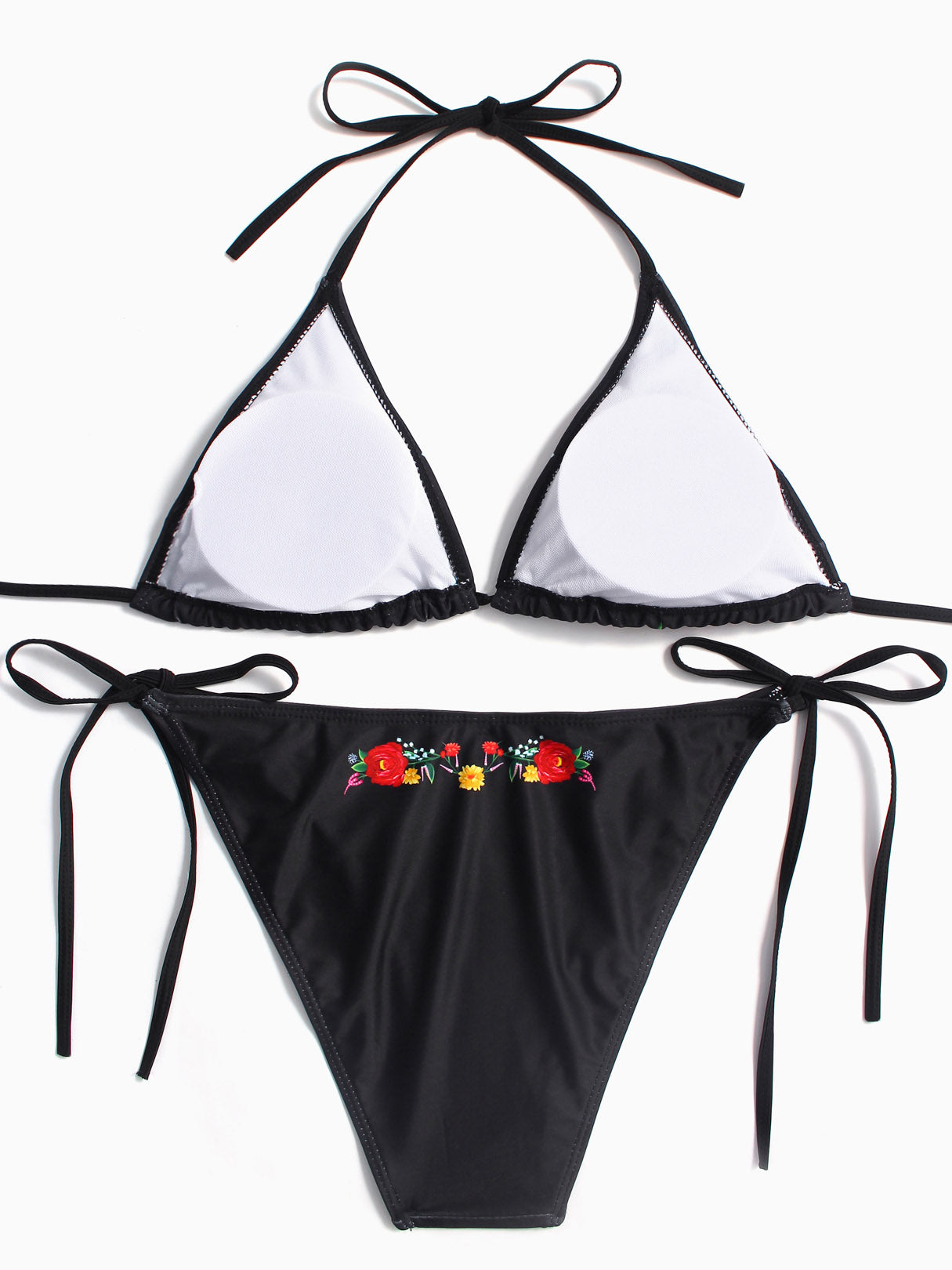 NEW FEELING Womens Black Plus Size Swimwear