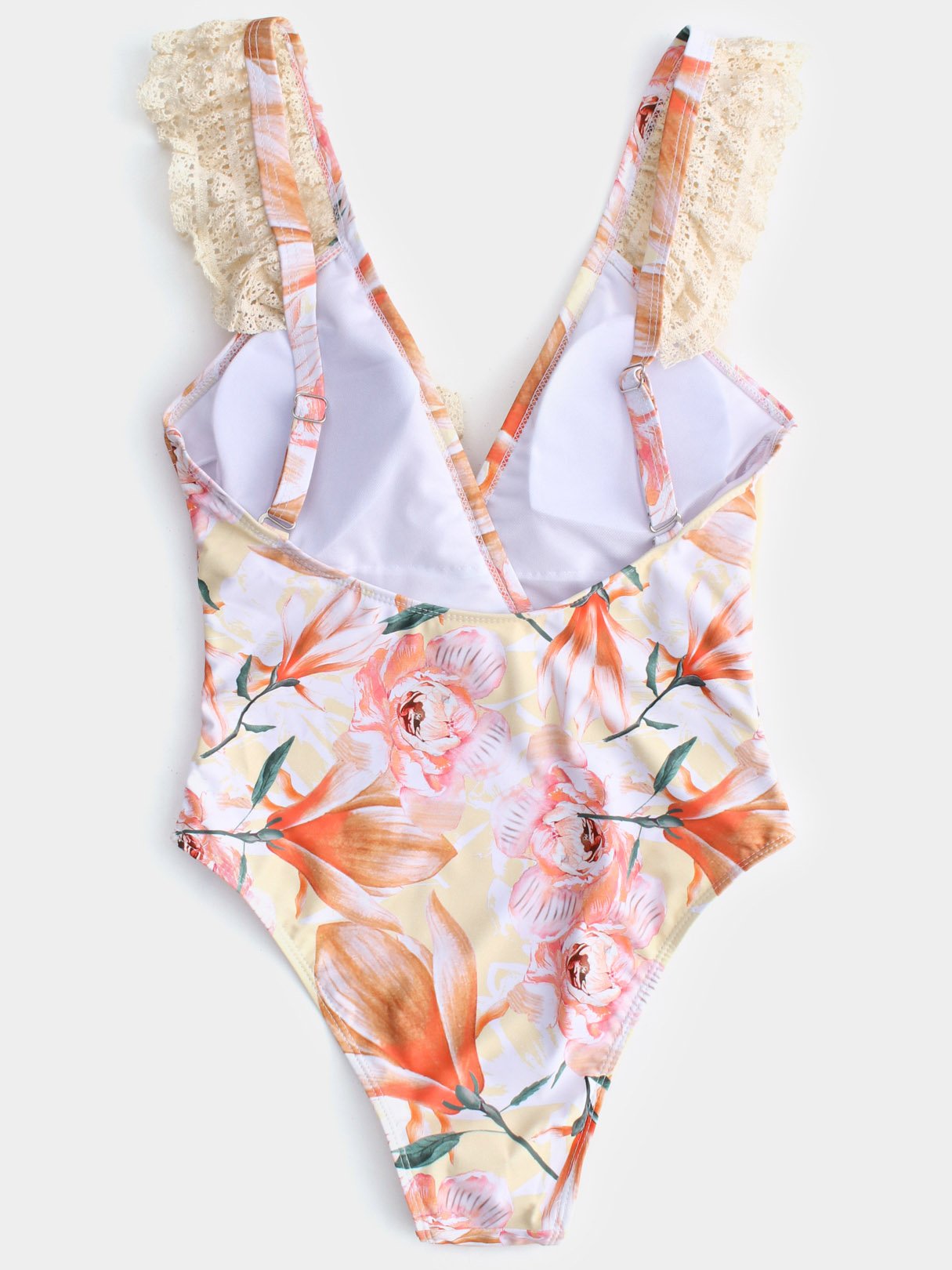 NEW FEELING Womens Floral One-Pieces