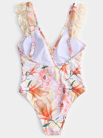 NEW FEELING Womens Floral One-Pieces