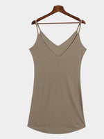 OEM ODM Womens Khaki Mini Dresses