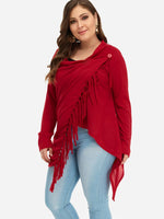 OEM Ladies Red Plus Size Coats & Jackets