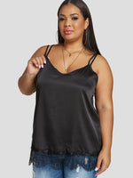OEM Ladies Black Plus Size Tops