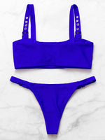 NEW FEELING Womens Royal Bikinis