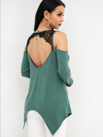 NEW FEELING Womens Green T-Shirts