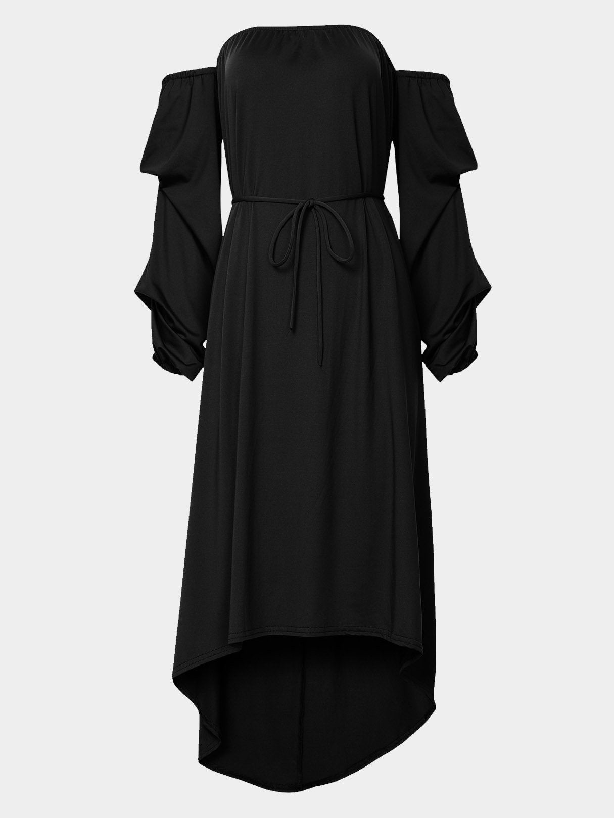 NEW FEELING Womens Black Off The Shoulder Dresses