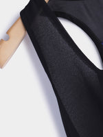 Black Velvet Ladies Top