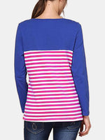 Custom Womens Striped T-Shirts