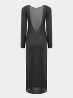 NEW FEELING Womens Black Midi Dresses