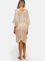 NEW FEELING Womens Beige Cover-Ups