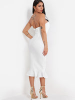 NEW FEELING Womens White Sexy Dresses