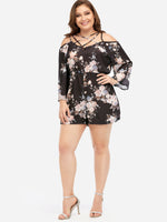 NEW FEELING Womens Black Plus Size Bottoms