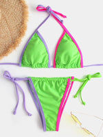 Custom Womens Sleeveless Bikinis Set