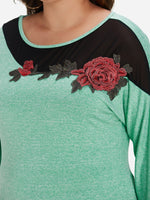 OEM ODM Womens 3/4 Sleeve Plus Size Tops