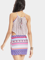 NEW FEELING Womens Multi Mini Dresses
