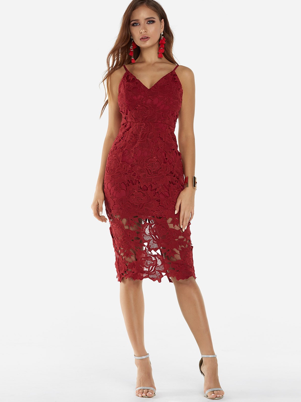 ODM Ladies Sleeveless Midi Dress