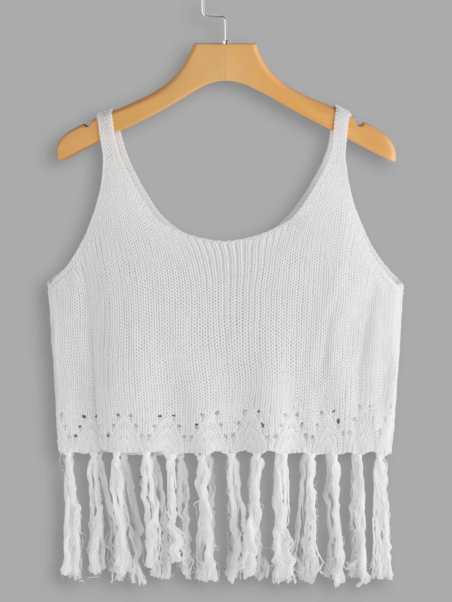 NEW FEELING Womens White Camis