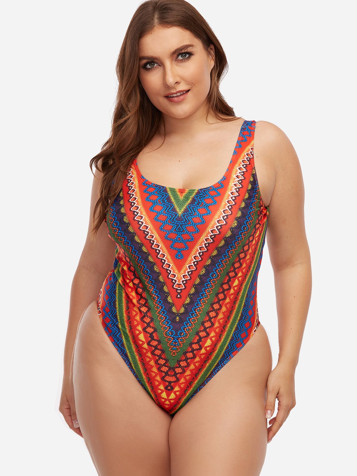 OEM Ladies Multi Plus Size Swimwear