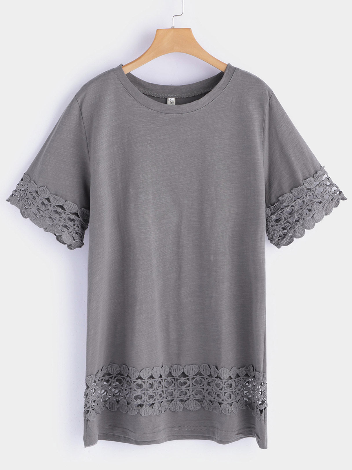 OEM ODM Ladies Plus Size Lace Tops