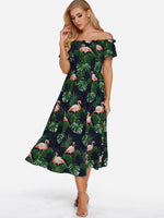 ODM Ladies Short Sleeve Dresses